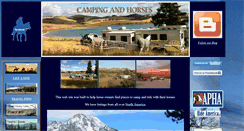 Desktop Screenshot of campingandhorses.com